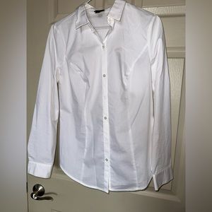 Worthington Button Down Shirt Women Long Sleeve Blouse